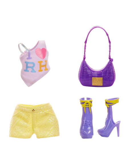 Rainbow High Entry Fashion Doll Violet 547563-EUC