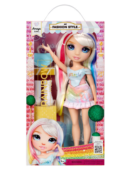 Rainbow High Entry Fashion Doll Amaya 547532-EUC