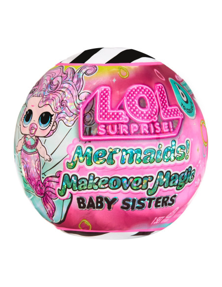 L.O.L. Surprise Mermaids! Makeover Magic Baby Sisters 598787 598794