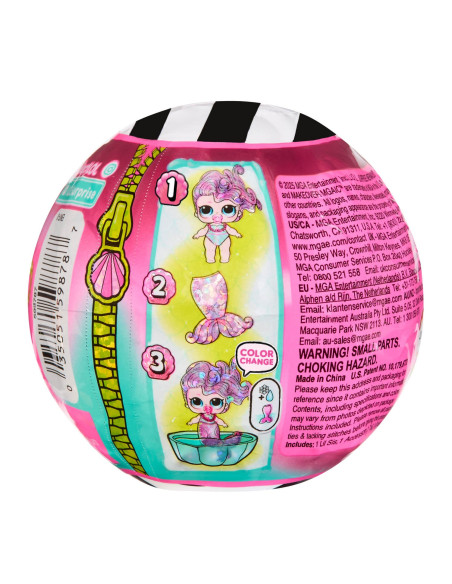 L.O.L. Surprise Mermaids! Makeover Magic Baby Sisters 598787 598794