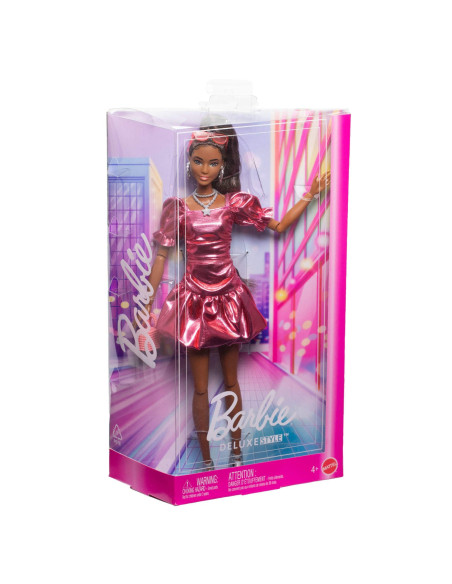 Barbie Deluxe Style Bubble Dress Doll JFP41
