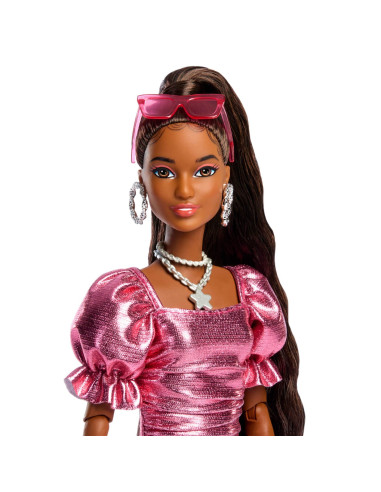 Barbie Deluxe Style Bubble Dress Doll JFP41