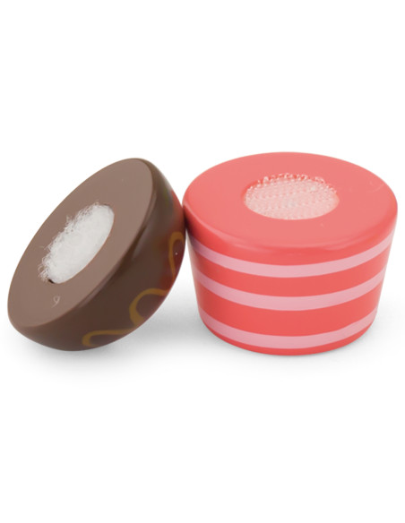 Viga Mediniai sausainiai Cupcakes 4 vnt