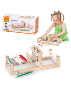 VIGA Weaving Loom Wooden Weaving Workshop FSC Certificate