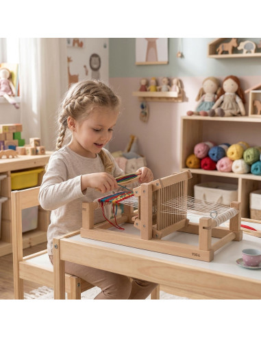 VIGA audimo staklės Medinės audimo dirbtuvės FSC sertifikatas