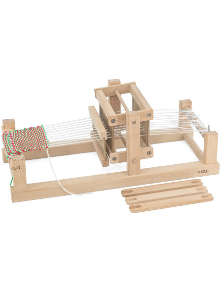 VIGA audimo staklės Medinės audimo dirbtuvės FSC sertifikatas