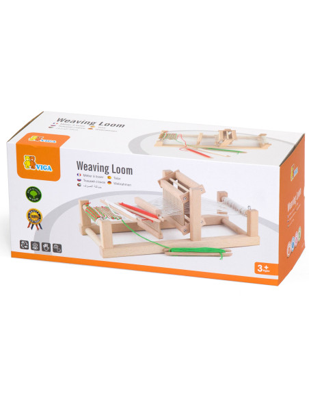 VIGA audimo staklės Medinės audimo dirbtuvės FSC sertifikatas