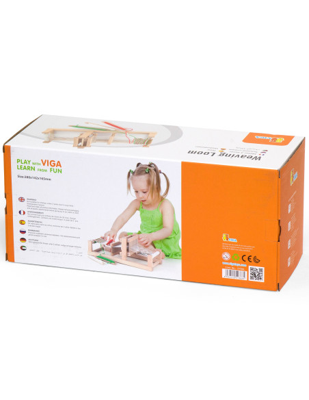 VIGA audimo staklės Medinės audimo dirbtuvės FSC sertifikatas