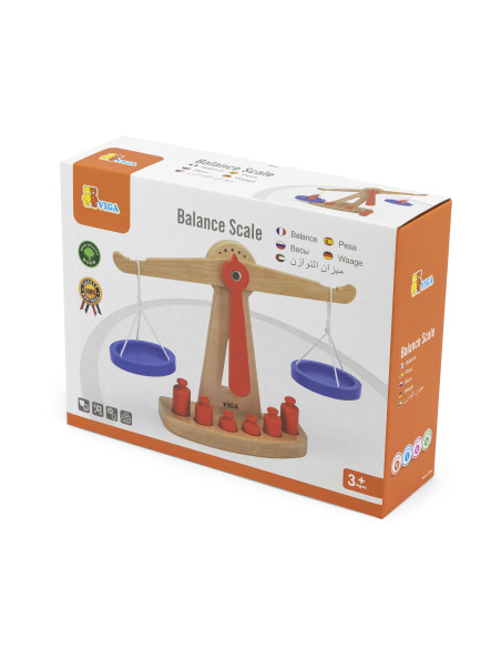 VIGA medinės subalansuotos parduotuvės svarstyklės FSC sertifikuotos