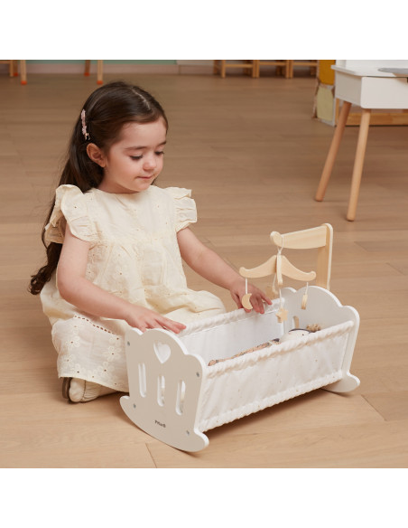 VIGA PolarB Wooden Doll Cradle