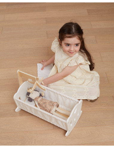 VIGA PolarB Wooden Doll Cradle