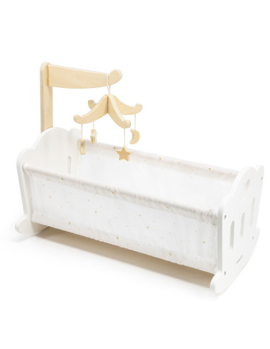 VIGA PolarB Wooden Doll Cradle