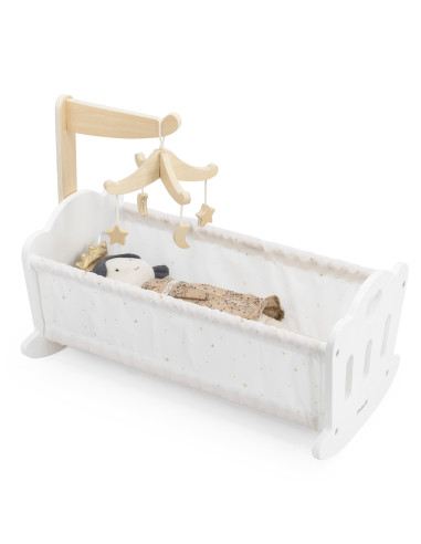 VIGA PolarB Wooden Doll Cradle