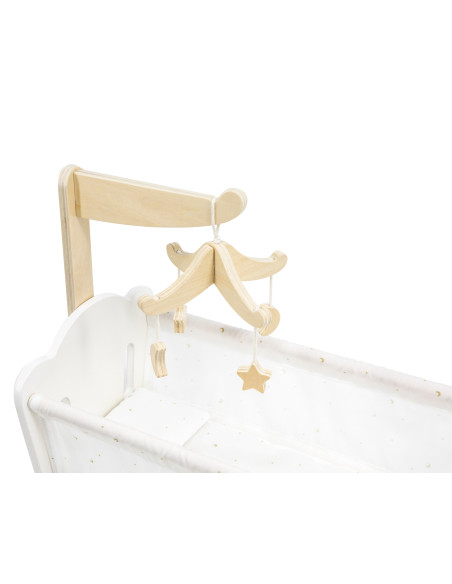 VIGA PolarB Wooden Doll Cradle