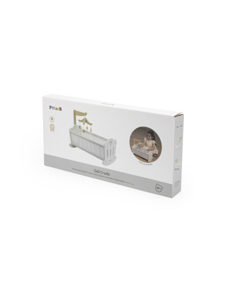 VIGA PolarB Wooden Doll Cradle