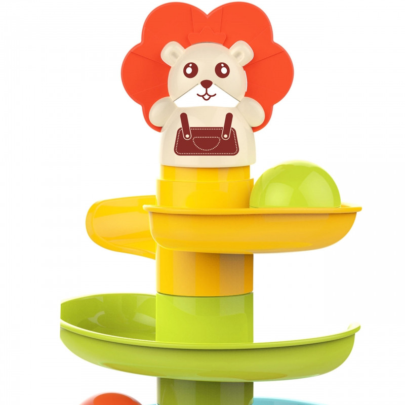 WOOPIE BABY Kulkos takelis Spiralinis rinkinys + 6 kamuoliukai