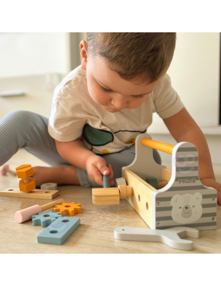 VIGA PolarB medinė įrankių dėžė