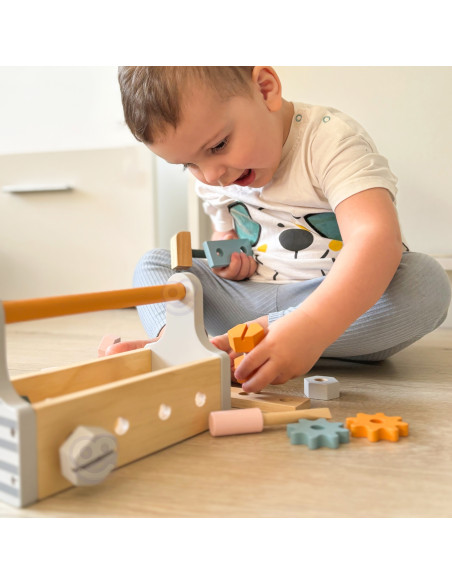 VIGA PolarB medinė įrankių dėžė