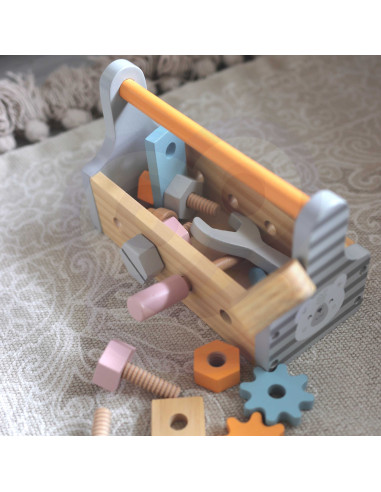 VIGA PolarB medinė įrankių dėžė