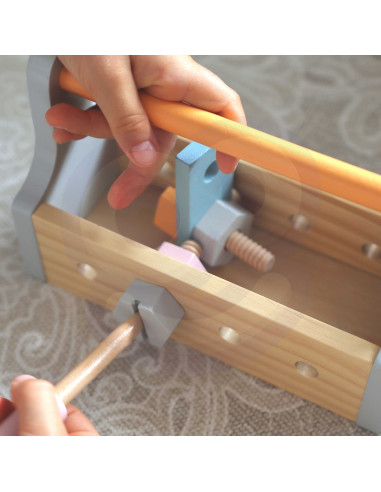 VIGA PolarB medinė įrankių dėžė