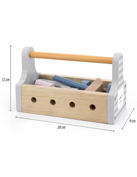 VIGA PolarB medinė įrankių dėžė