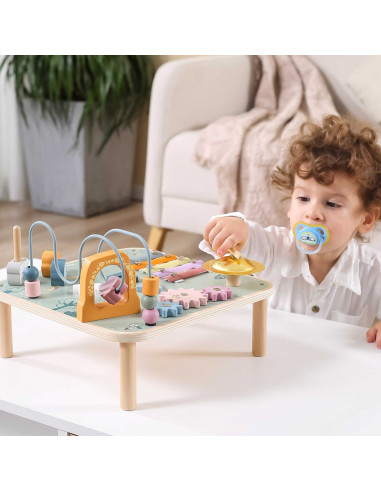 VIGA PolarB Mokomasis stalas "Loop Cymbals Sensory Montessori