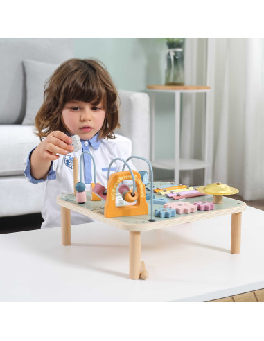 VIGA PolarB Mokomasis stalas "Loop Cymbals Sensory Montessori