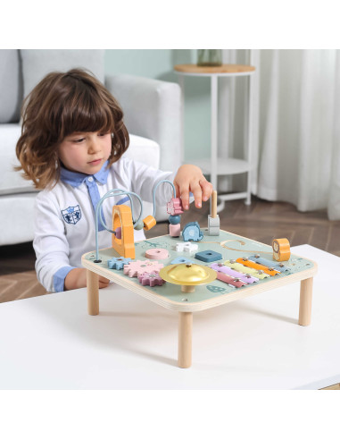 VIGA PolarB Mokomasis stalas "Loop Cymbals Sensory Montessori