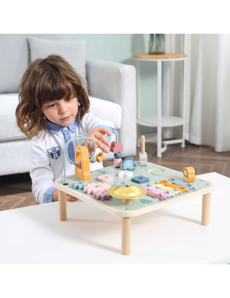 VIGA PolarB Mokomasis stalas "Loop Cymbals Sensory Montessori