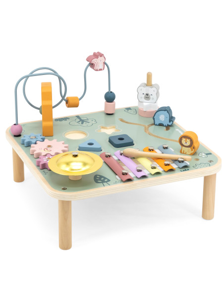 VIGA PolarB Mokomasis stalas "Loop Cymbals Sensory Montessori