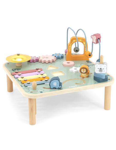VIGA PolarB Mokomasis stalas "Loop Cymbals Sensory Montessori