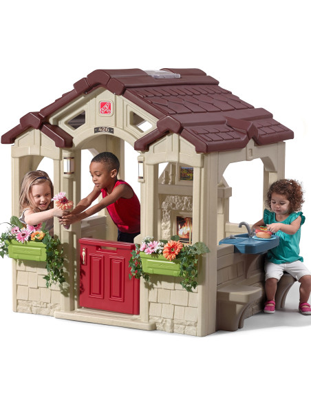 STEP2 Garden House with Benches for Children