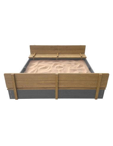 AXI Sandbox XXL Ella 150 x 150 gray