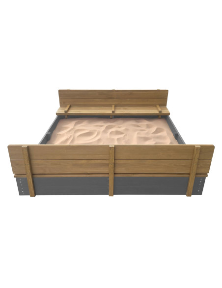 AXI Sandbox XXL Ella 150 x 150 gray