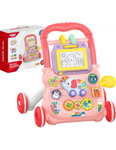 WOOPIE BABY Interaktyvus muzikinis vežimėlis + švytuoklė