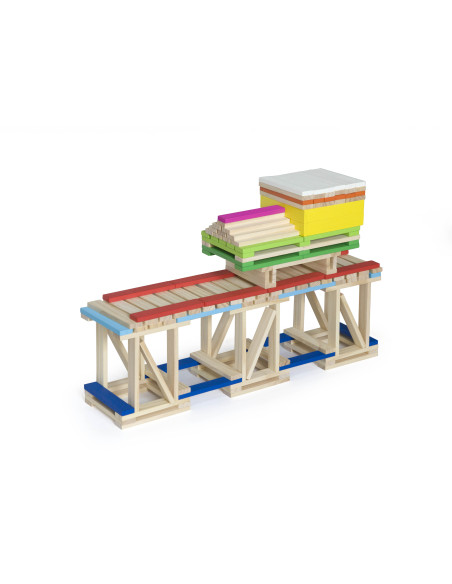 VIGA mediniai statybiniai blokai Pastatai