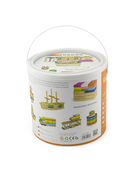 VIGA mediniai statybiniai blokai Pastatai