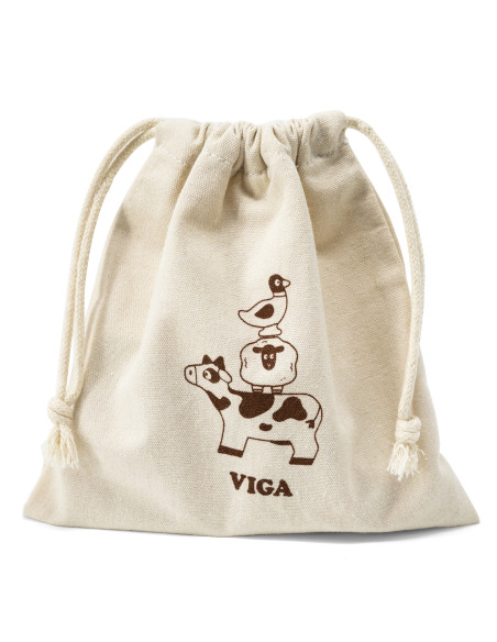 VIGA Stack Puzzle Farm Animals
