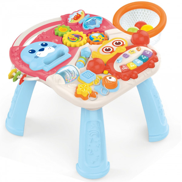 WOOPIE BABY Pushchair Educational Table Scooter Rider 4 in 1