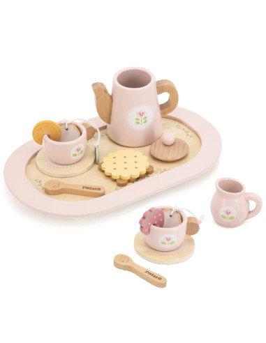 VIGA PolarB Wooden Tea Set Tea Fantasy