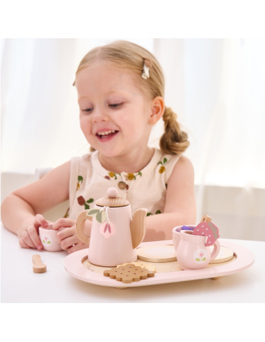 VIGA PolarB Wooden Tea Set Tea Fantasy