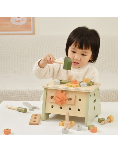 VIGA PolarB Mini dirbtuvių 2in1 įrankių dėžė Medinis rinkinys