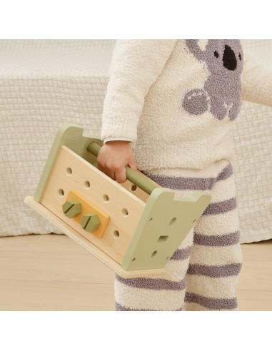 VIGA PolarB Mini dirbtuvių 2in1 įrankių dėžė Medinis rinkinys