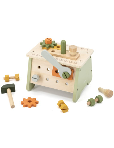 VIGA PolarB Mini dirbtuvių 2in1 įrankių dėžė Medinis rinkinys