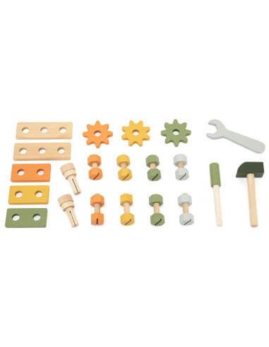 VIGA PolarB Mini dirbtuvių 2in1 įrankių dėžė Medinis rinkinys