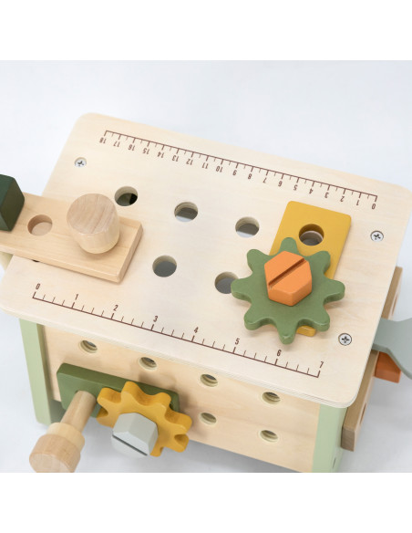 VIGA PolarB Mini dirbtuvių 2in1 įrankių dėžė Medinis rinkinys