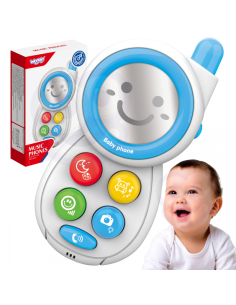 Interaktyvus mobilusis telefonas su garsais WOOPIE BABY