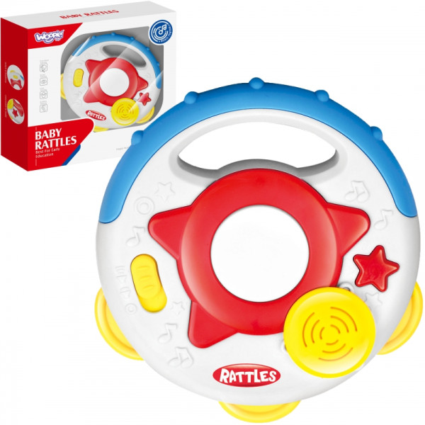 Интерактивная музыкальная игрушка WOOPIE BABY Бубен