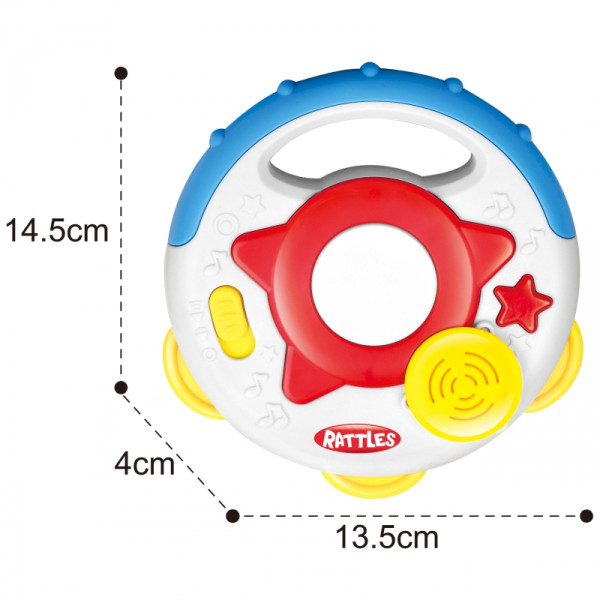 Интерактивная музыкальная игрушка WOOPIE BABY Бубен
