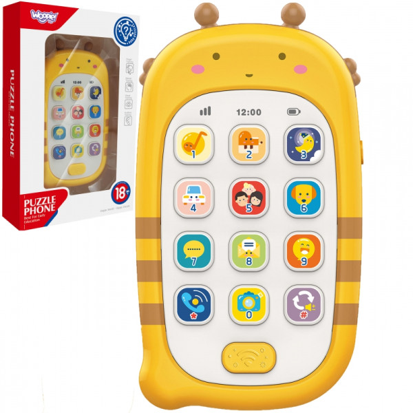 WOOPIE BABY Interactive Cell Phone with Sounds